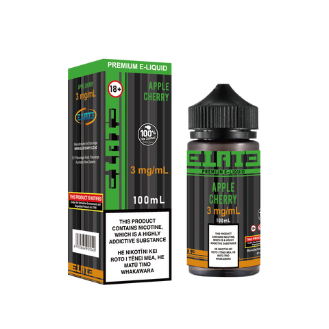 Elate Vape Apple Cherry E-liquid 100ml