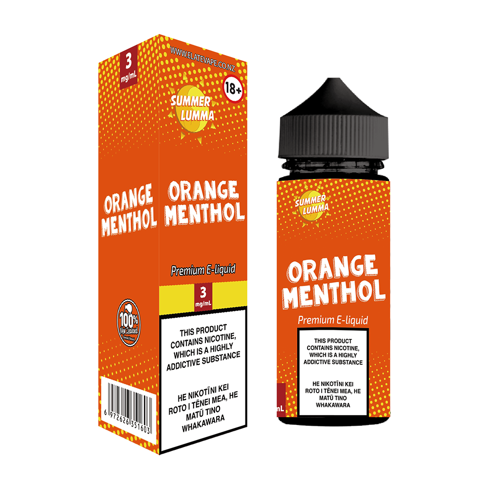 Summer Lumma Orange Menthol E-liquid