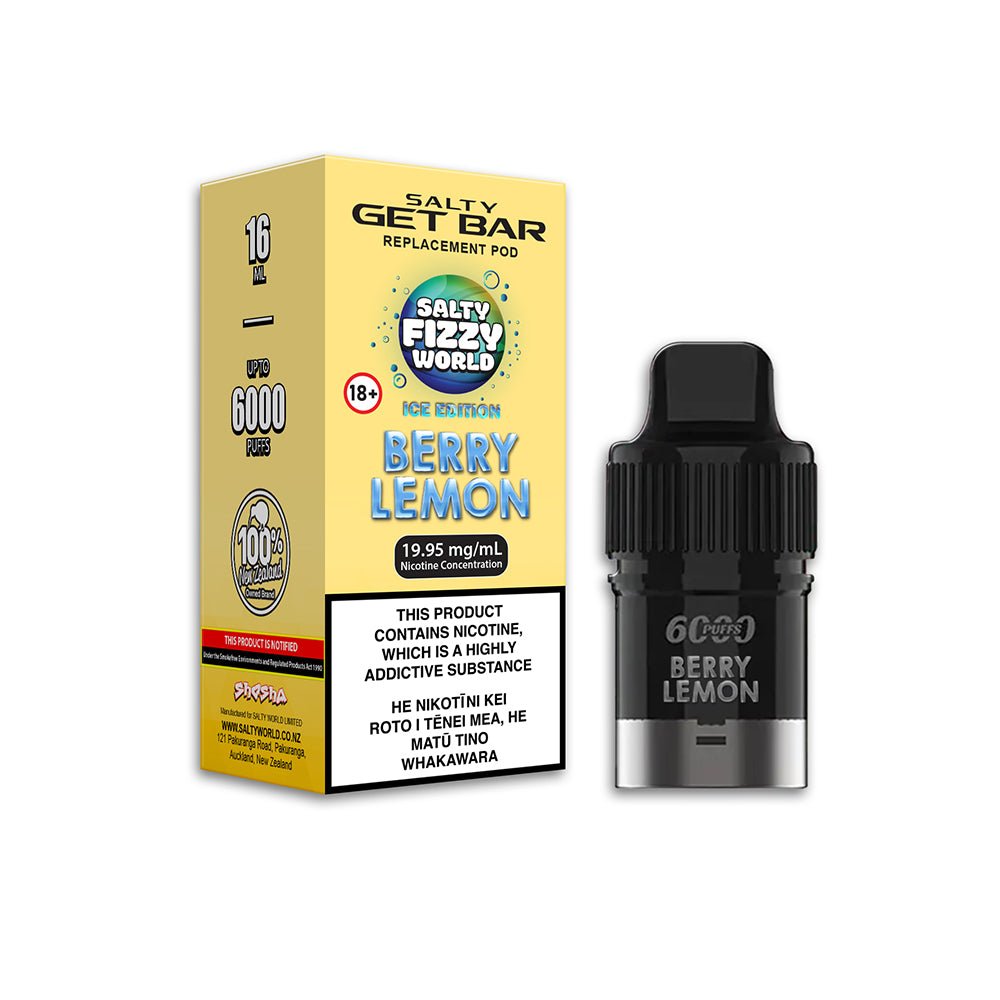 Salty Get Bar Replacement Pods | Shosha Vape NZ