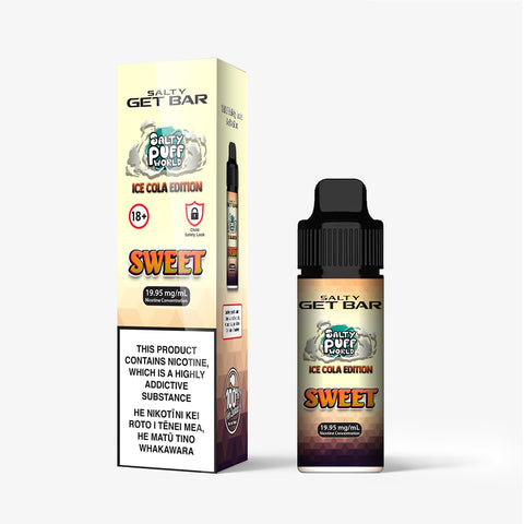 Salty GET Bar [Ice Cola Edition] Sweet Disposable Vape